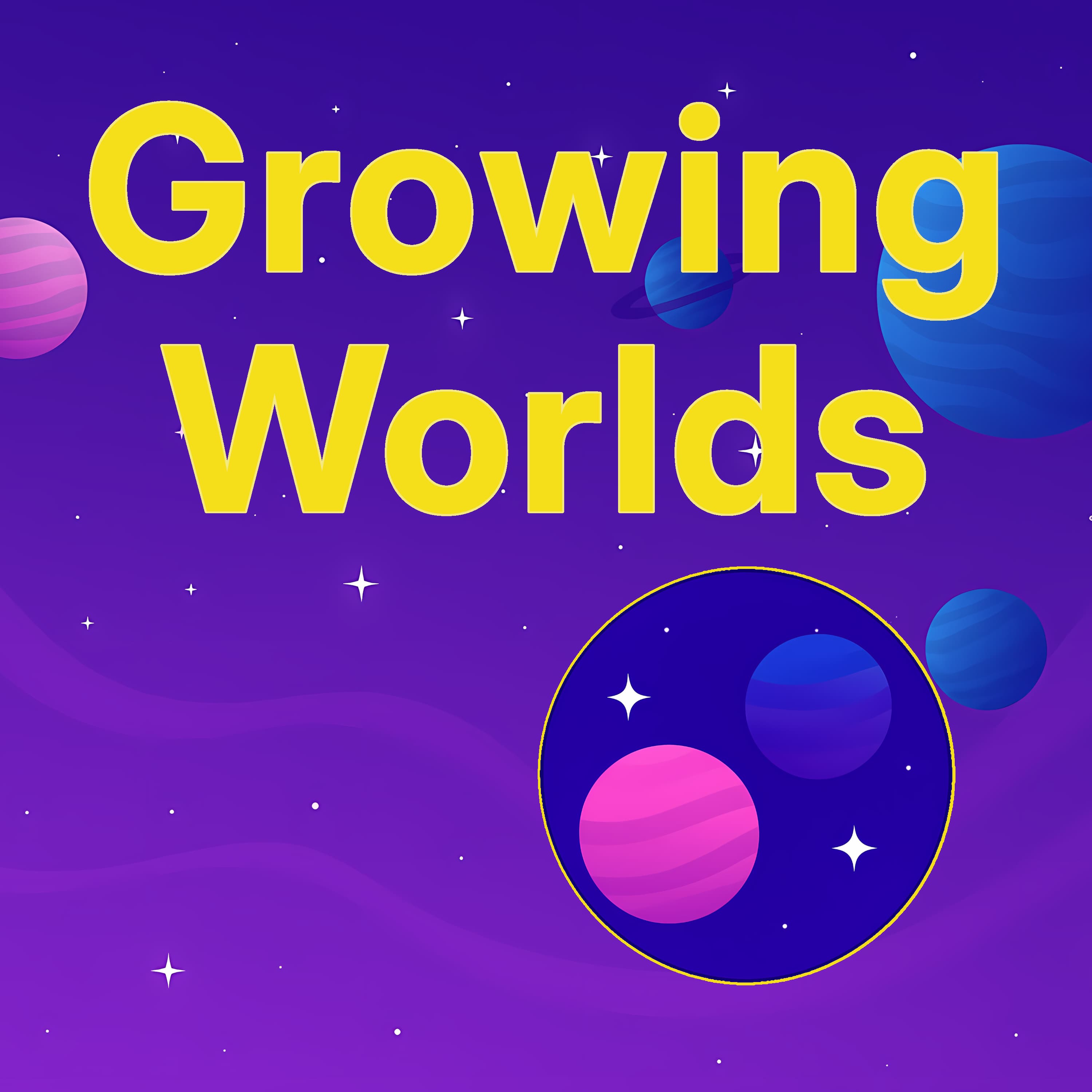 Cover for A Star is born: Growing Worlds begins with Dr Camilla Pezzotti